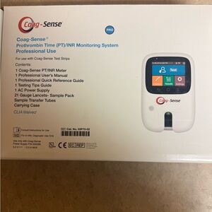 Coag-Sense Pro PT/INR Monitoring System - White